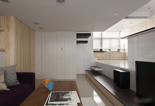 设计巧妙 充满个性又实用的黑白小公寓(组图) 