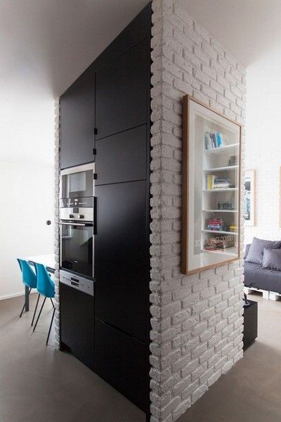 对立色的和谐应用 黑白简洁捷克现代公寓(图) 