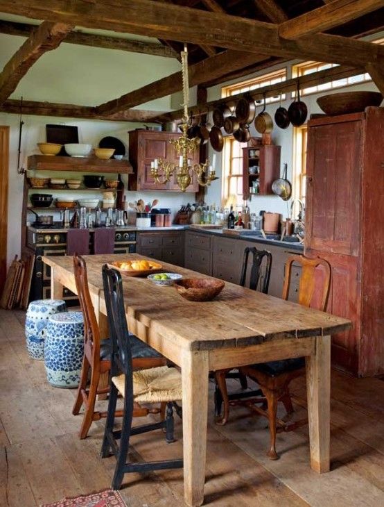 回归田园风味 39个梦幻般的木质厨房设计(图) 