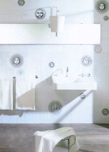 瓷砖花样拼贴，个性浴室设计方案（组图） 