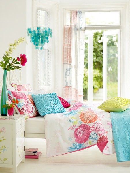 春天的欢快明亮 21款色彩艳丽的卧室设计(图) 