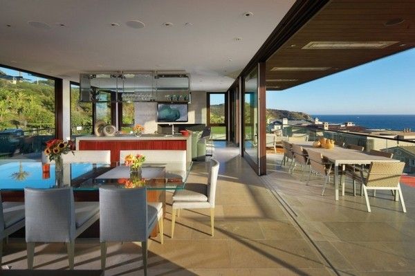 摩登现代 加州令人惊艳的海滩别墅设计(组图) 