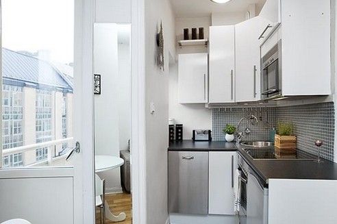 家居收纳典范 8款小户型厨房设计案例(组图) 