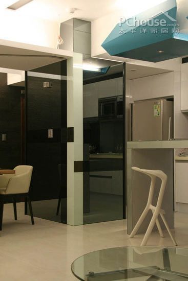 开放空间设计 台北摩登单身公寓大改造（图） 