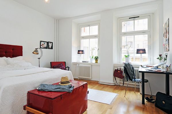 纯白木地板优雅时尚 明亮悠闲的白领公寓(图) 