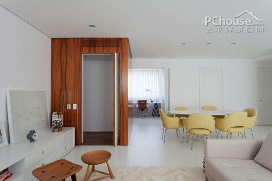 巴西库里提巴 130平简约新型公寓设计（图） 