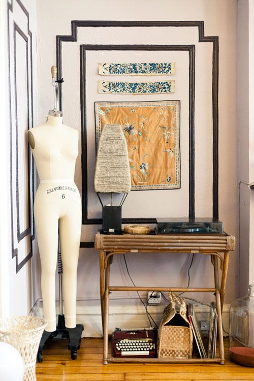 纽约美女设计师 65平米的波西米亚风情(组图) 