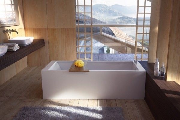 现代简约风范 52款现代卫浴空间设计(图) 