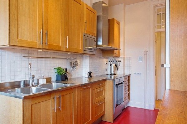 瑞典88平米基本款公寓 拼花地板简约舒适(图) 