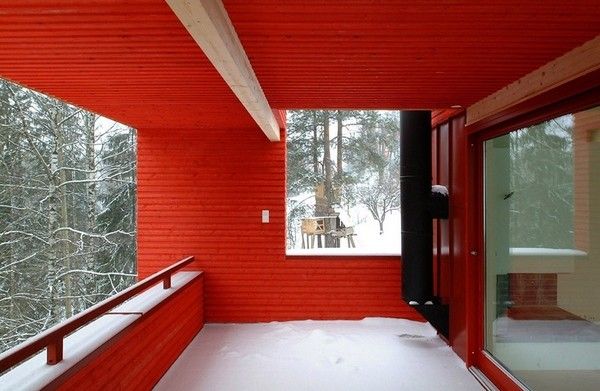 实木元素悠闲假期 挪威的完美度假屋设计(图) 