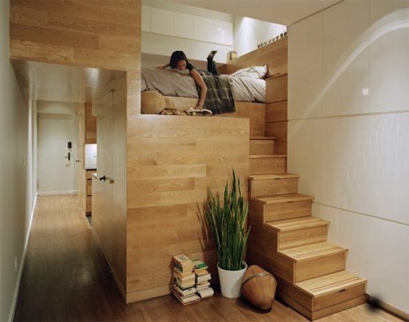 15个独特的微小的一室公寓的设计理念（图） 