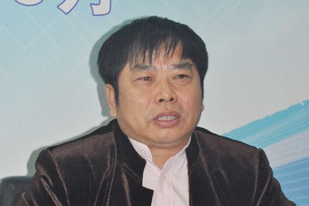 闽龙陶瓷总部基地董事长陈进林发言
