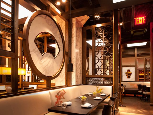 浓墨重彩的中式文化 美国Hakkasan中餐厅(图) 