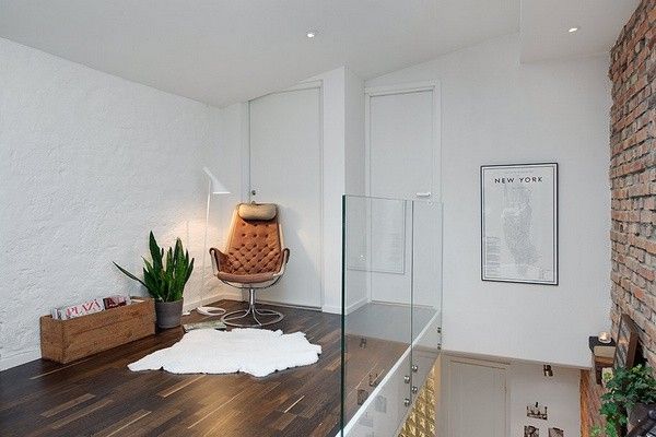 白色做主 清新淡雅的瑞典哥德堡气质公寓(图) 