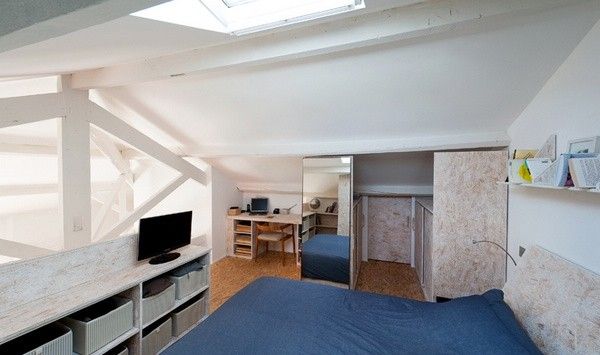 实木地板大地色系 法国简约风格马赛公寓(图) 