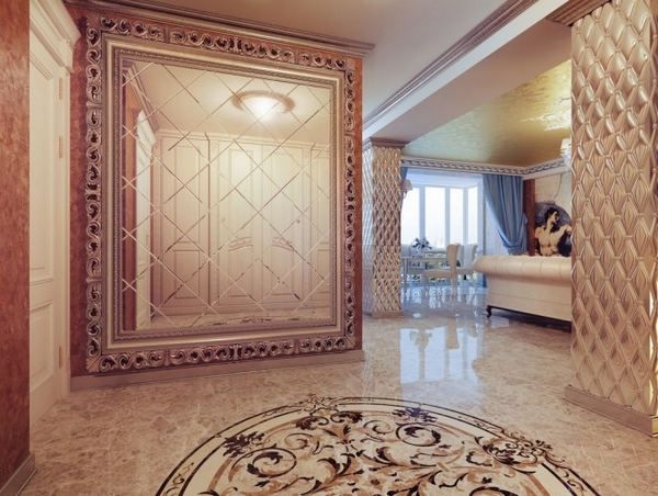 花纹地板的优雅奢华 巴洛克风格住宅设计(图) 