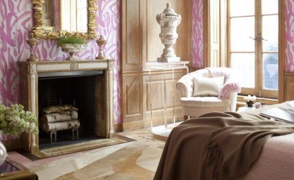 生活空间 粉色浪漫 时尚古典卧室设计(组图) 