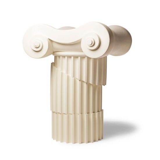 高雅罗马柱创意设计 一根石柱三款家具