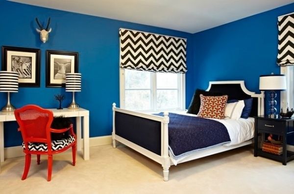 打造清爽舒心的精致空间 15款蓝色卧室设计(图) 