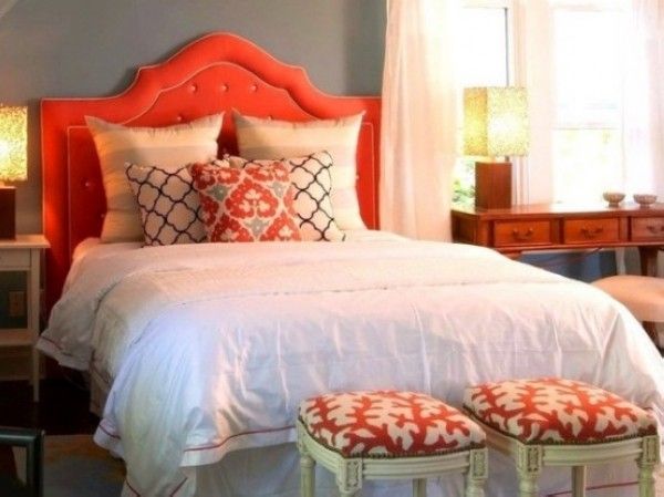 橙色冷暖皆宜 45个橙色卧室空间设计（组图） 