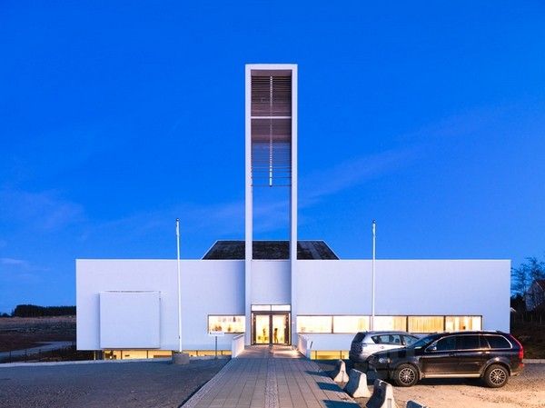 现代简约风格 挪威别具一格的教堂设计(组图) 