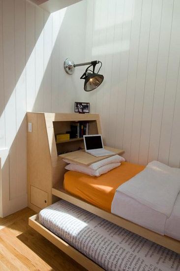 小空间大创意 12个意想不到的卧室设计(组图) 