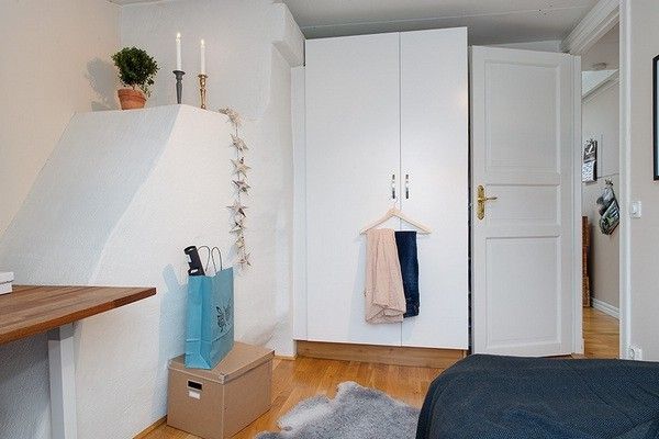 巧妙利用畸形空间 瑞典阁楼公寓设计方案 