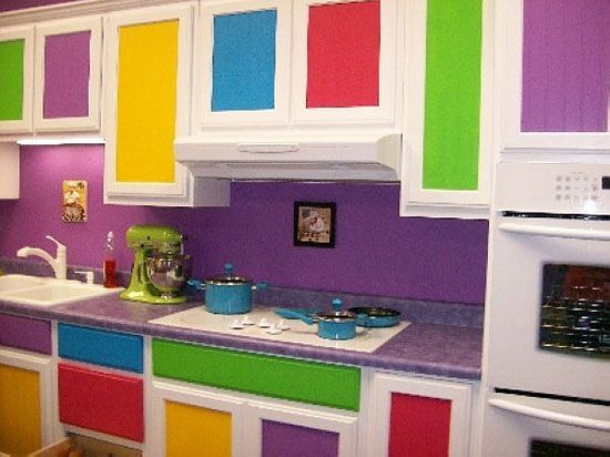 煮妇的五彩生活 30款个性色彩厨房设计(组图) 