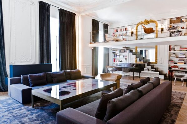 巴黎公寓设计 梦幻之都的灵感大爆发（图） 