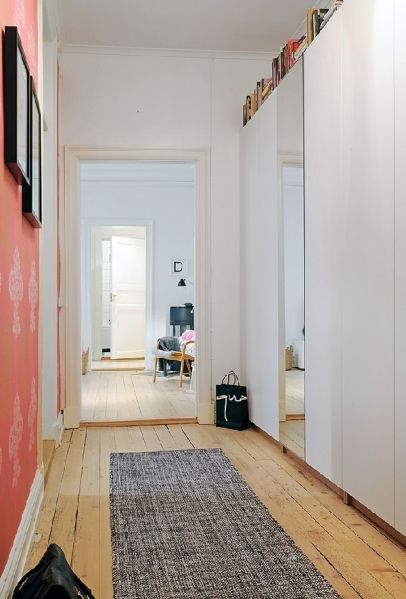 实木地板打造静谧时光 北欧风格双层公寓(图) 