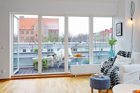 波西米亚镇的阁楼公寓 简约地板瑞典之风(图) 