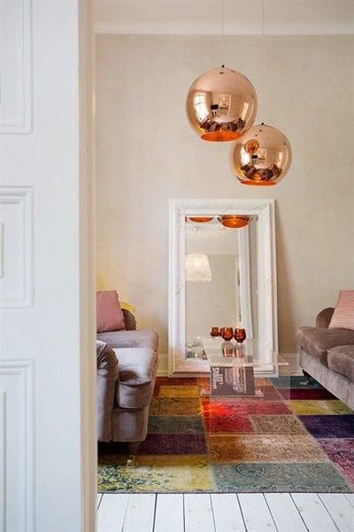 涂料刷出仿旧质感 温馨简约的瑞典公寓(组图) 