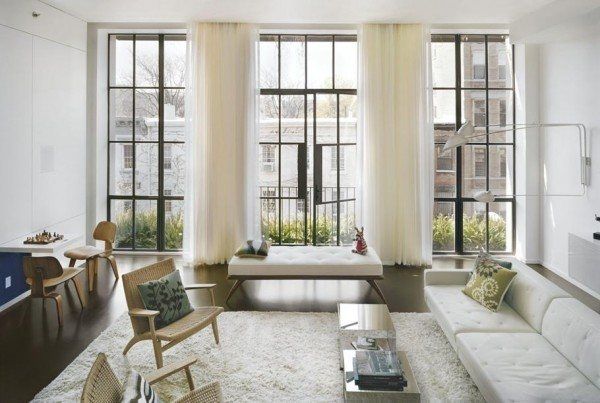 优雅居室典范 纽约迷人复式公寓设计（组图） 