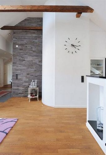 地板做尽表面功夫 斯德哥尔摩182平现代公寓 