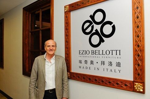 世界排名前十奢华家具品牌埃奇奥·拜洛迪总裁在梅蒂奇签售
