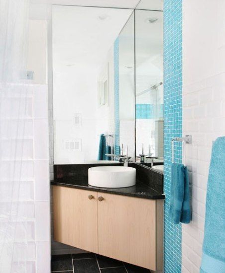 时尚家居方案 10例小浴室台盆设计