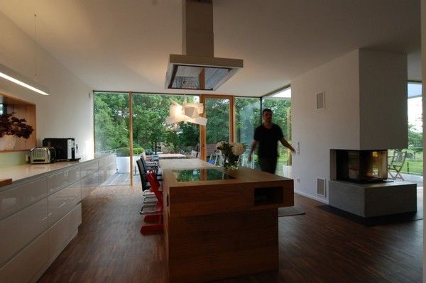 宁静的德国木质住宅 朴质元素营造温馨家(图)