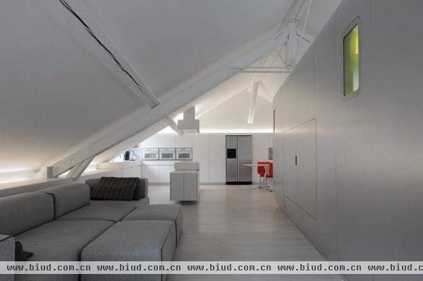 后现代主义 超酷的比利时公寓kempart（组图）