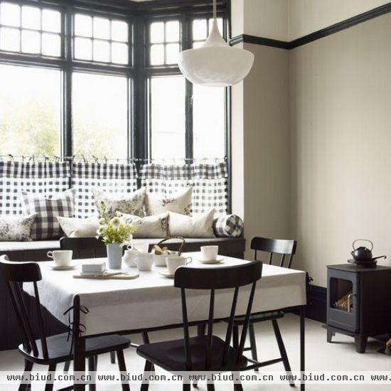 品味最经典配色 16款黑白餐厅传统设计(组图)