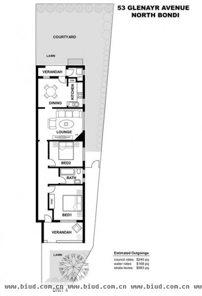Foxdale公寓设计 轻快明亮的家居风格（图）
