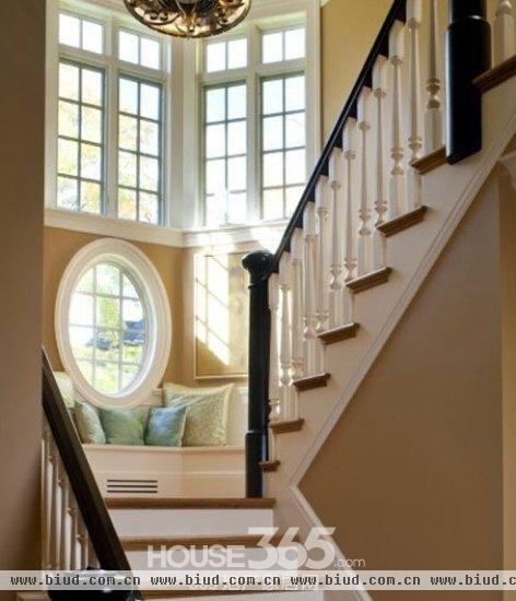 别墅实木楼梯 提升整体家居的品质