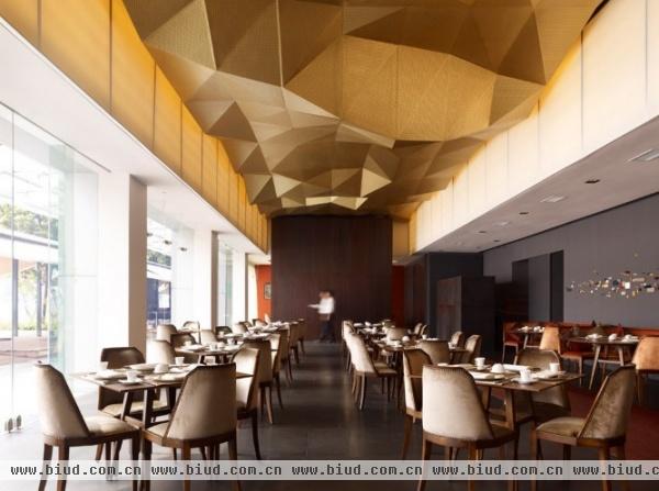 几何结构的艺术 新加坡Jing餐厅设计(组图)