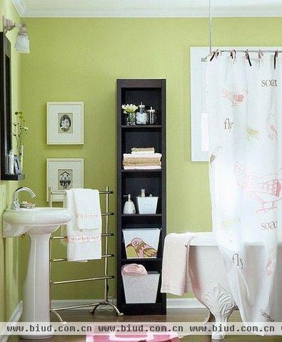 家居装修设计美图 介绍11个夏日卫浴清洁收纳方法