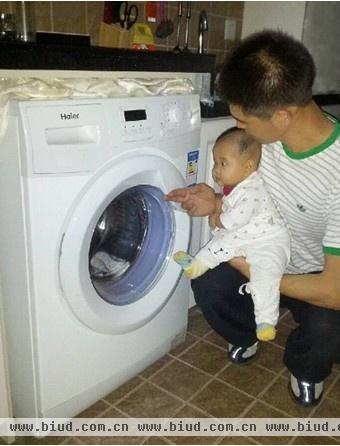 海尔洗衣机呵护宝宝健康