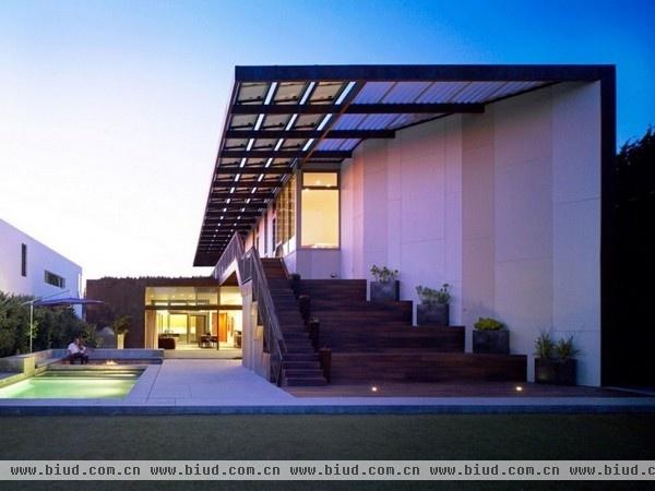 Yin-Yang住宅 美国加州现代设计项目(组图)