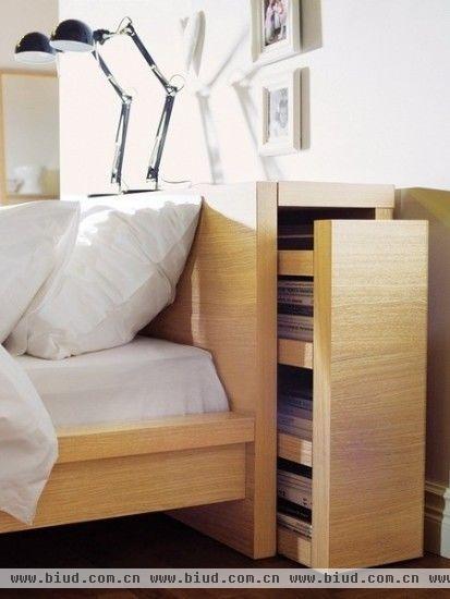 打造完美空间 16款床头置物架点缀卧室