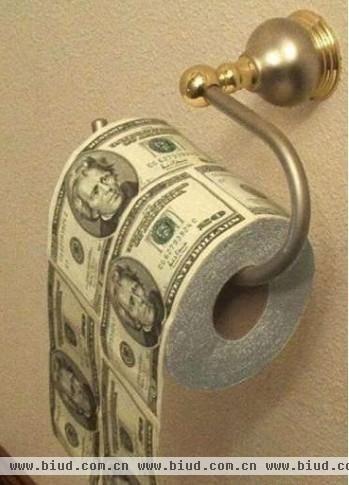 最值钱的厕纸