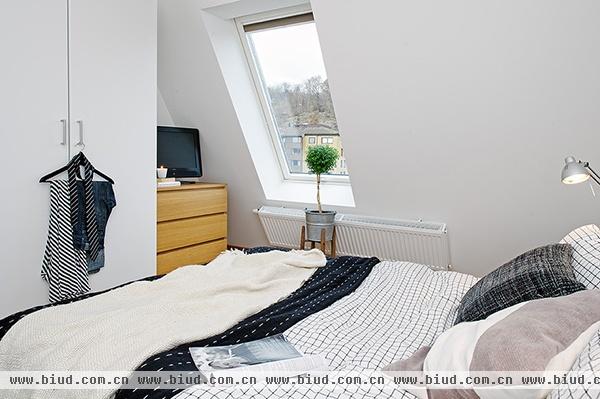 哥德堡华丽阁楼公寓 靓丽地板纯净北欧风(图)