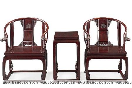 太和木作制作的宫廷京作皇宫椅