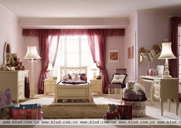 6款经典优雅公主房卧室装修设计